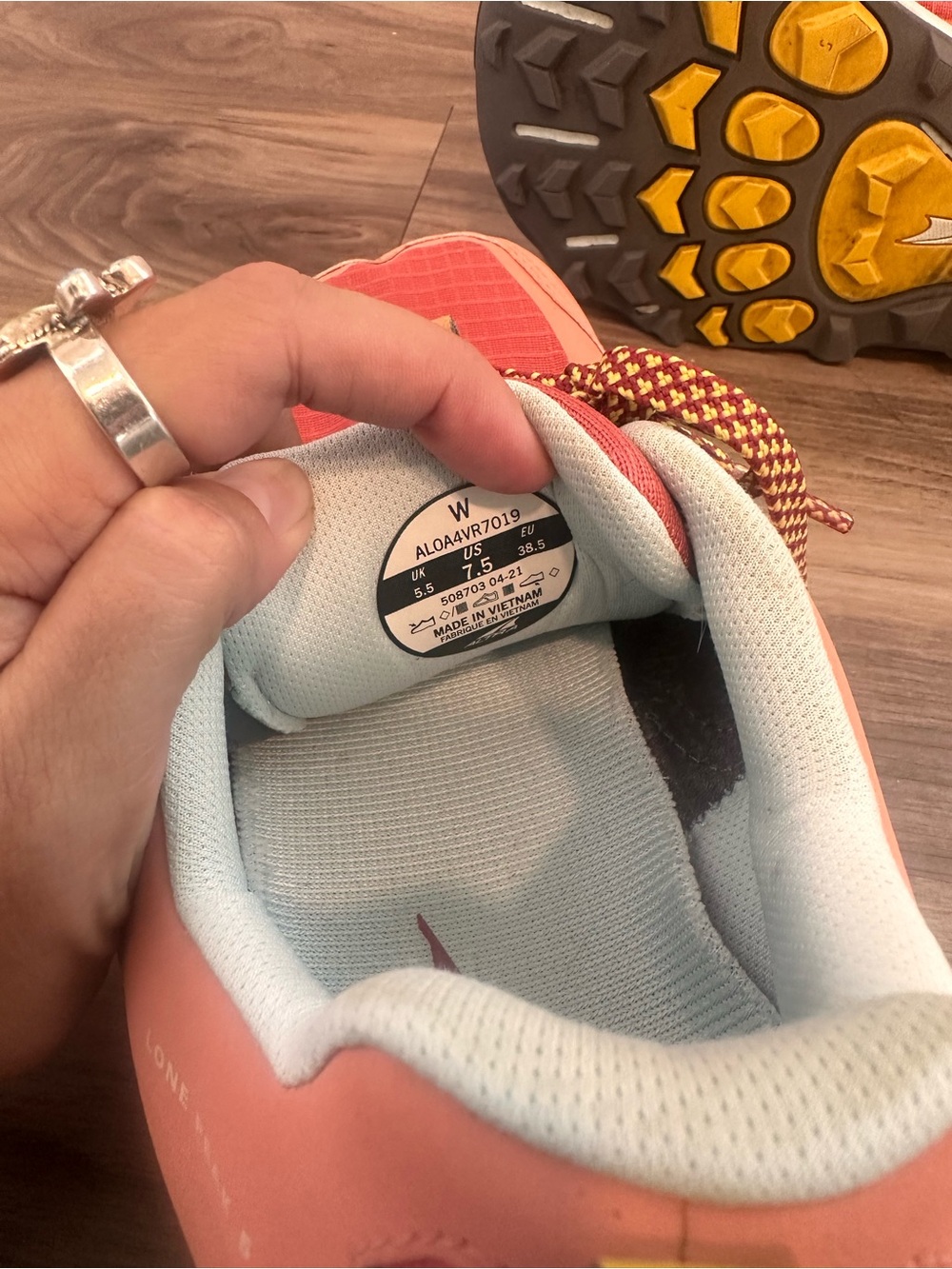 Altra Pone Peak 5 Trail Running Shoes- 7.5 - Picture 7 of 7